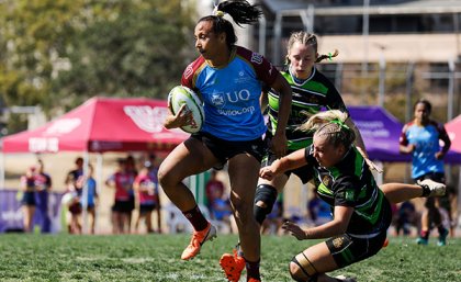 UQ's Cassie Staples. Image: Rugby Australia and Karen Watson.